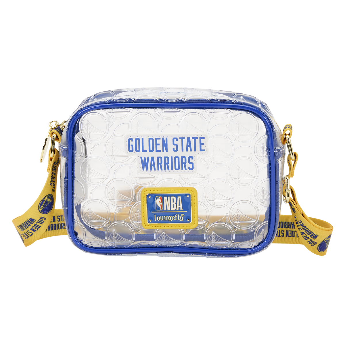 NBA Golden State Warriors Clear Crossbody Stadium Bag - US 2151
