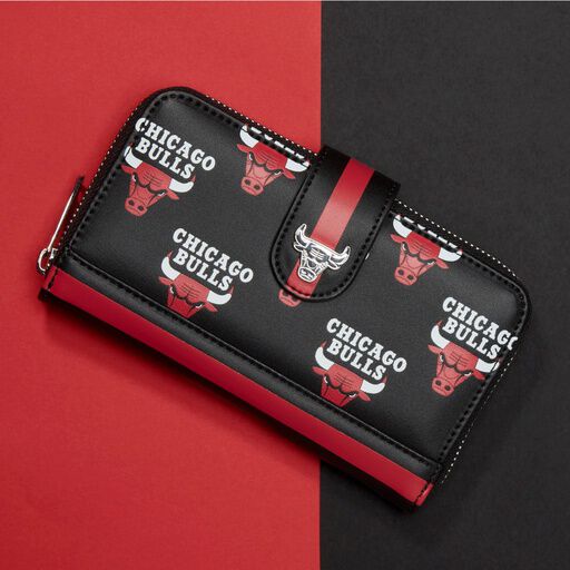 NBA Chicago Bulls Logo Zip Around Wallet - US 0939