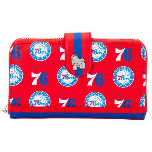 NBA Philadelphia 76ers Logo Zip Around Wallet - US 0533