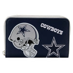 NFL Dallas Cowboys Patches Zip Around Wallet - US 3606