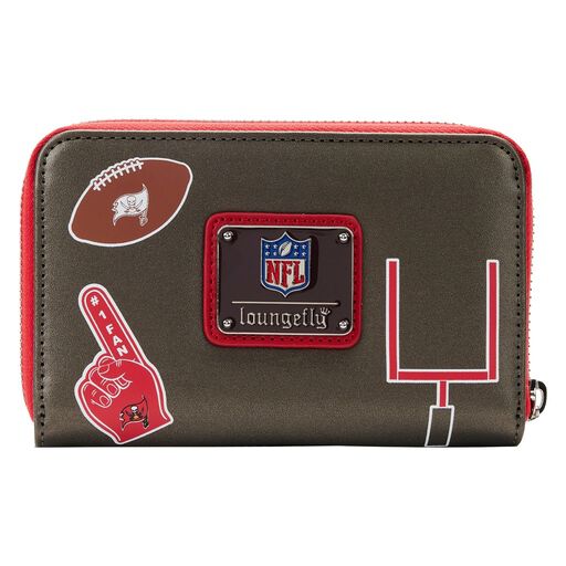 NFL Tampa Bay Buccaneers Patches Zip Around Wallet - US 5907