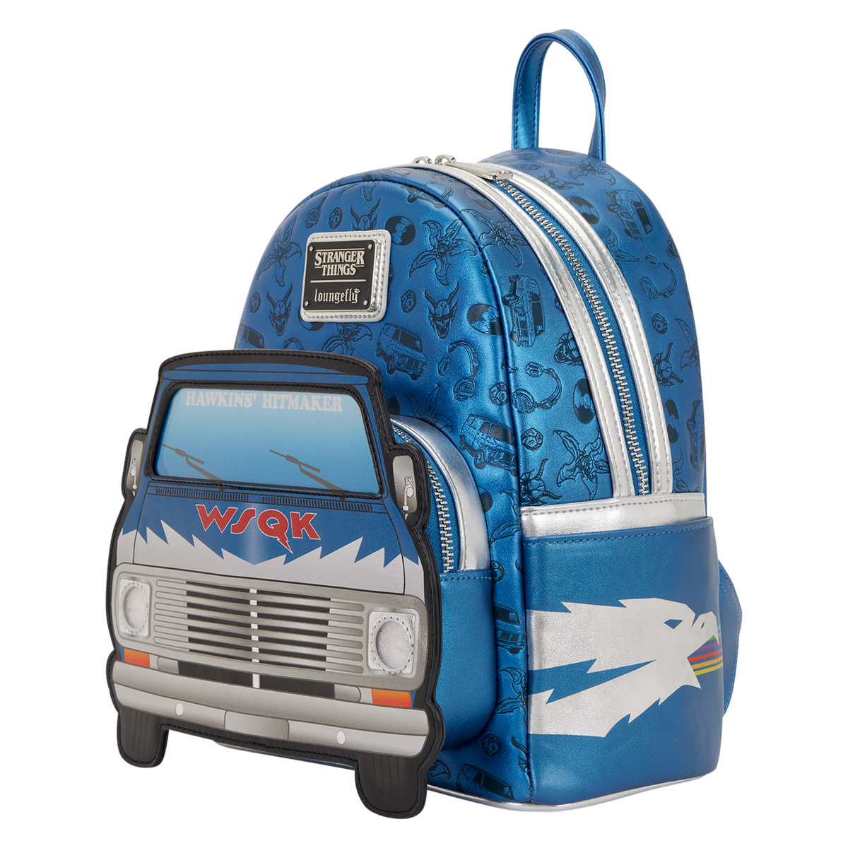 Stranger Things 5 Exclusive WSQK Van Light-Up Mini Backpack - US 9249