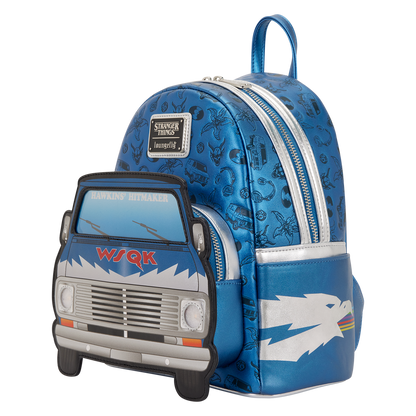 Stranger Things 5 Exclusive WSQK Van Light-Up Mini Backpack - US 9249