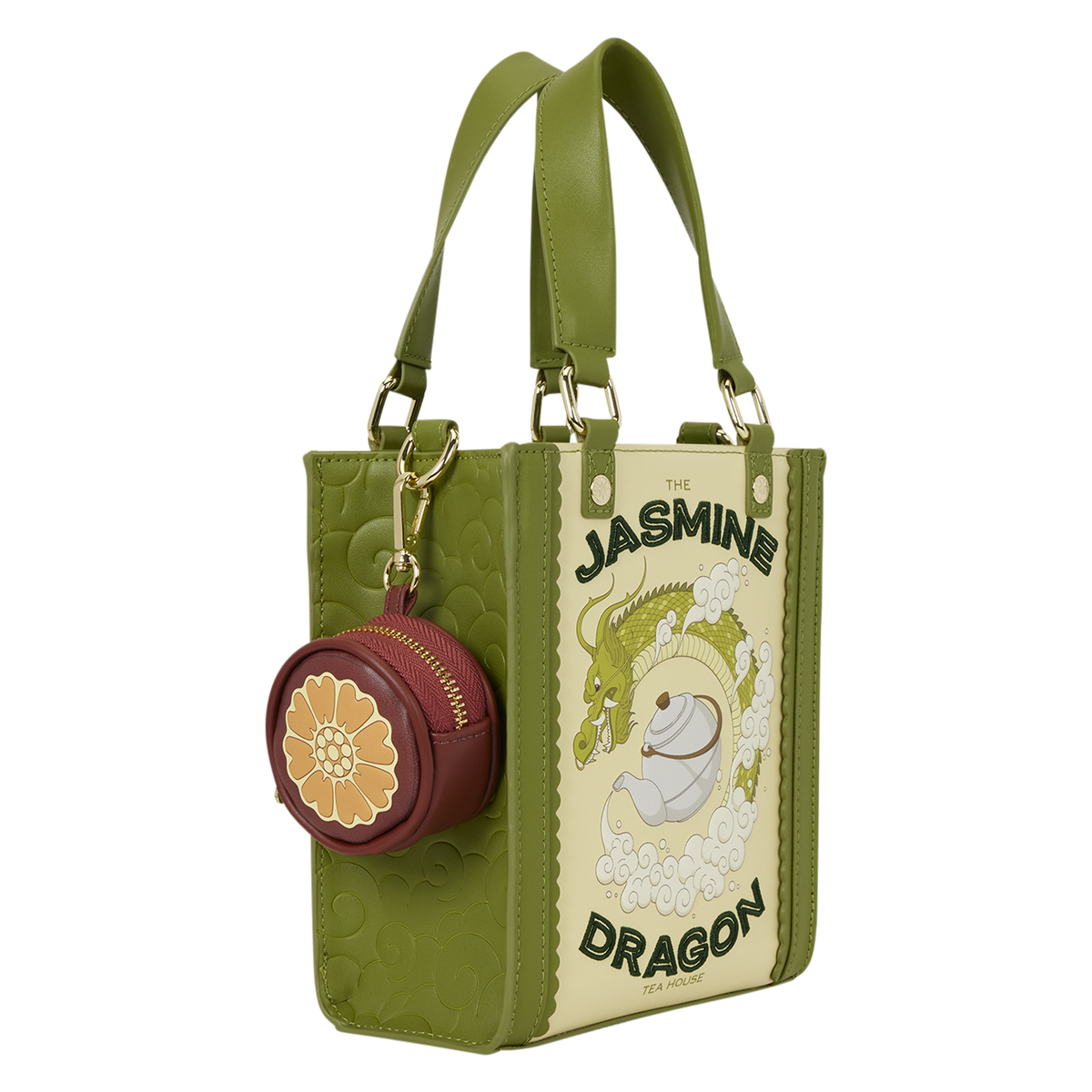Avatar: The Last Airbender Jasmine Dragon Mini Tote Crossbody Bag with Coin Bag - US 2670