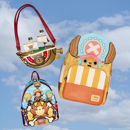 One Piece Thousand Sunny Ship Figural Crossbody Bag - US 5657