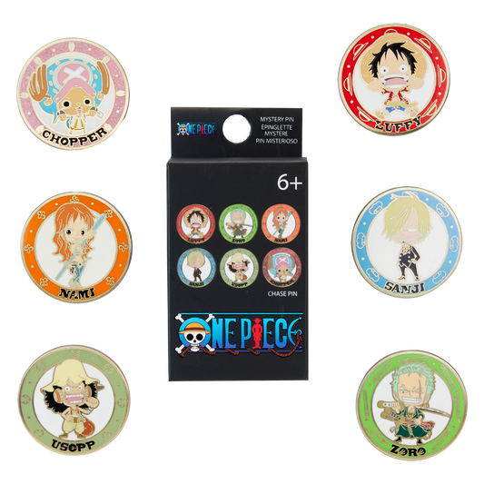 One Piece 25th Anniversary Chibi Mystery Box Pin - US 5819