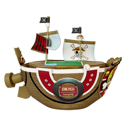 One Piece Thousand Sunny Ship Figural Crossbody Bag - US 5657