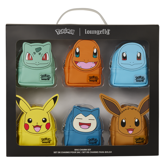 Pokémon Exclusive Starters Cosplay Mini Backpack Keychain Charm Set - US 1505