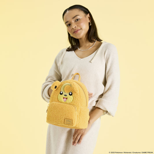 Pokémon Teddiursa Limited Edition Sherpa Cosplay Mini Backpack - US 5811