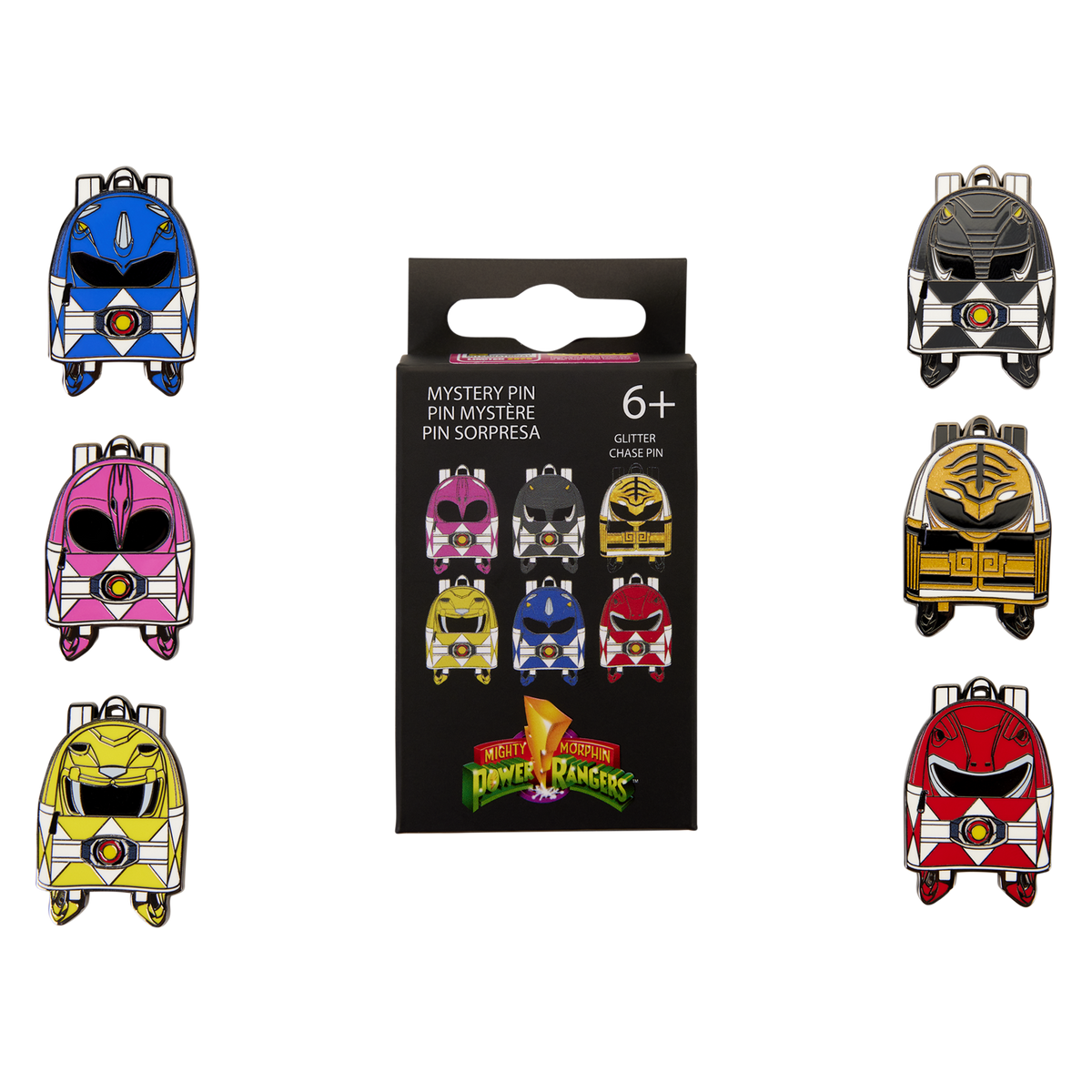 Power Rangers Exclusive Mini Backpack Mystery Box Pin - US 3556