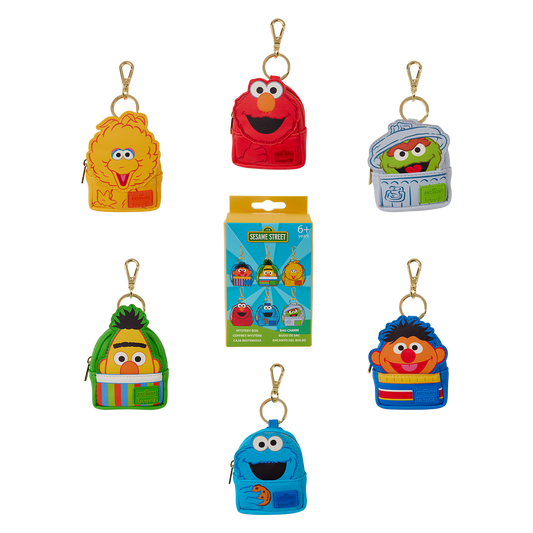 Sesame Street Exclusive Cosplay Mystery Mini Backpack Keychain Charm - US 6155