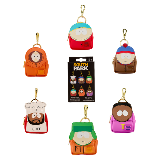 South Park Cosplay Mystery Mini Backpack Keychain Charm - US 4006