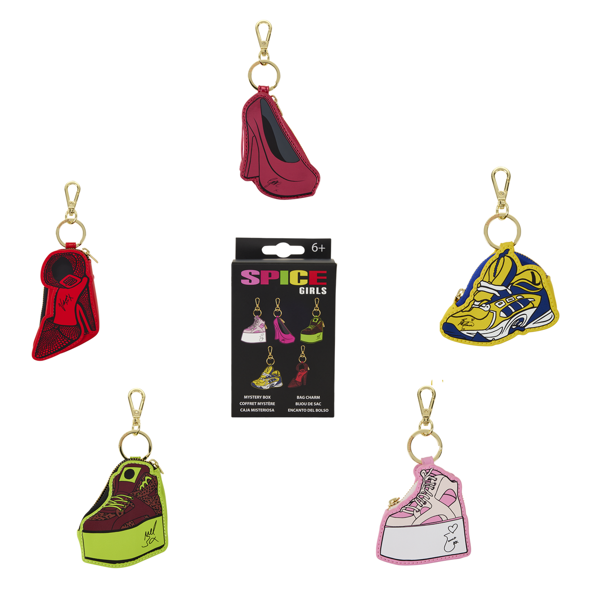 Spice Girls Exclusive Mystery Keychain Charm - US 7952