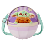 The Mandalorian Grogu Figural Pod Plush Crossbody Bag - US 7813