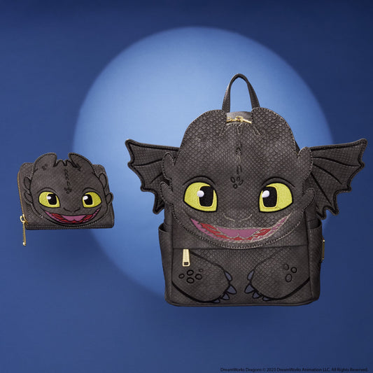 How to Train Your Dragon Toothless Cosplay Mini Backpack - US 8721