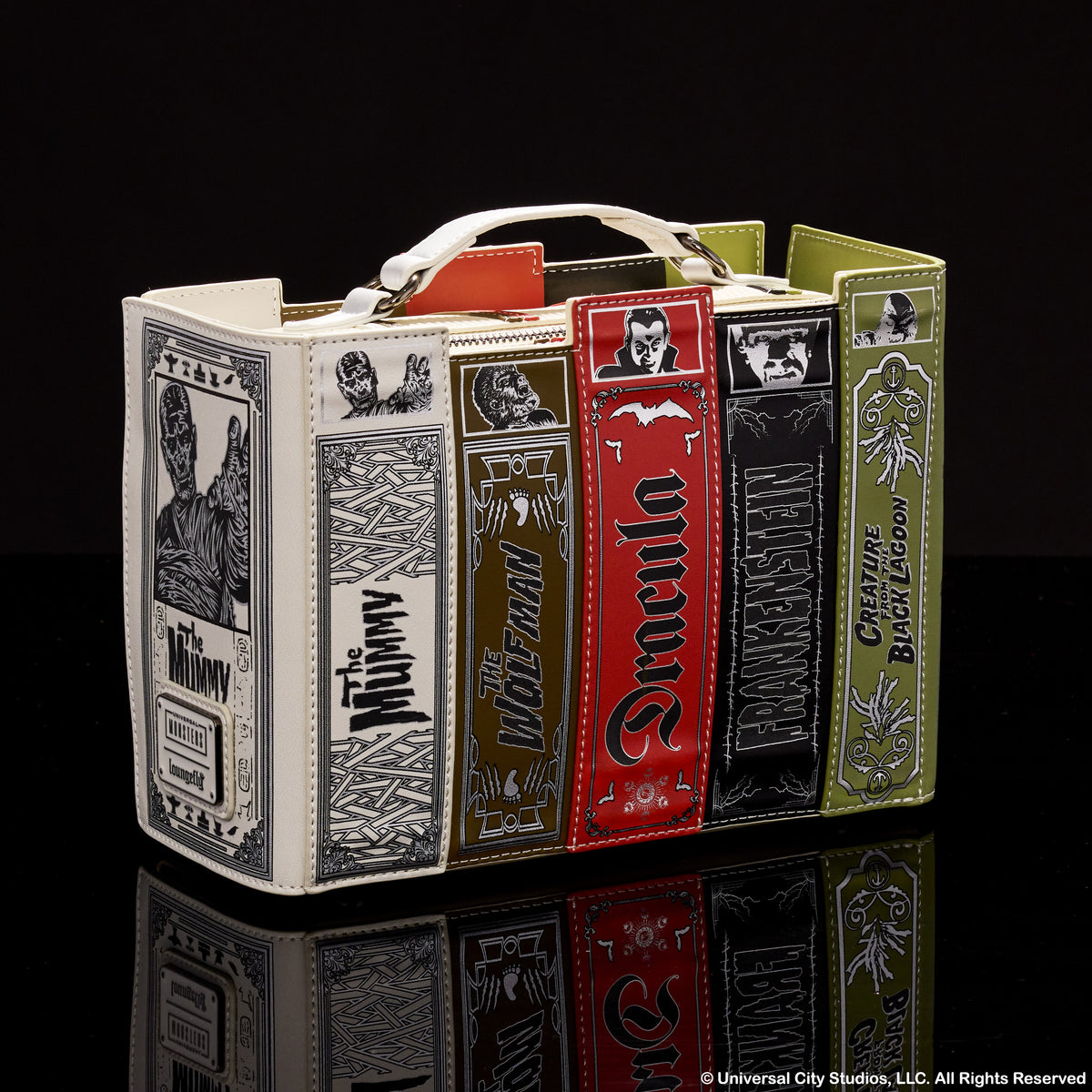 Universal Monsters Exclusive Books Collection Glow Crossbody Bag - US 4836