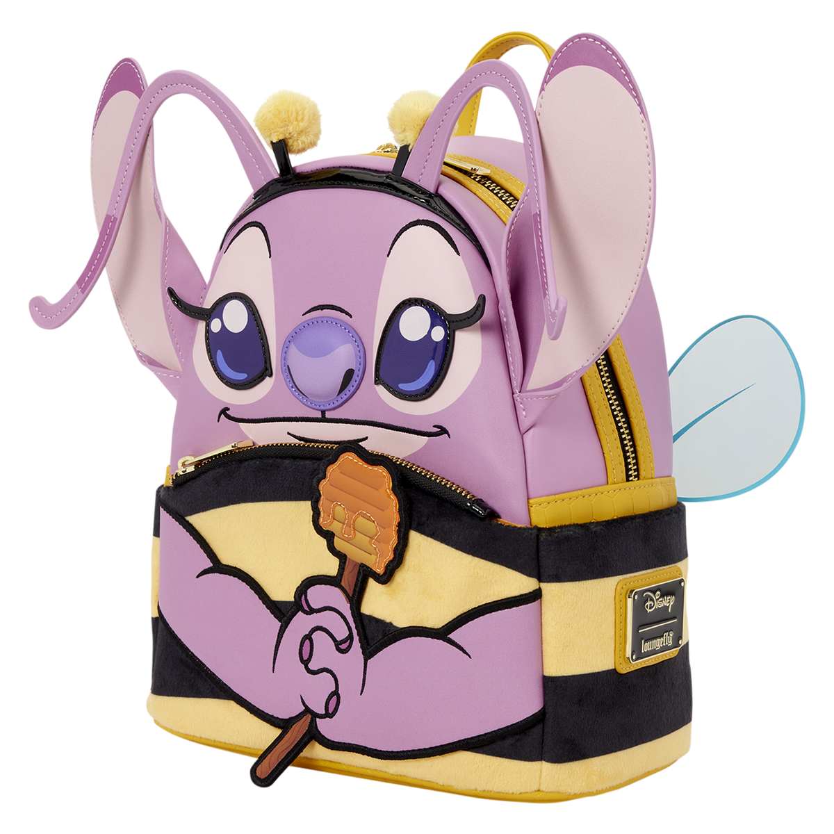 Lilo & Stitch Angel Bumblebee Costume Cosplay Mini Backpack - US 9128