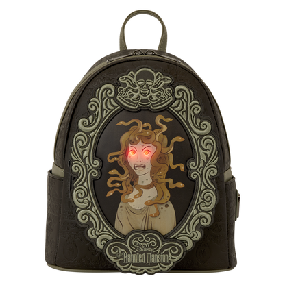 The Haunted Mansion Exclusive Medusa Portrait Light-Up Glow Mini Backpack - US 7588