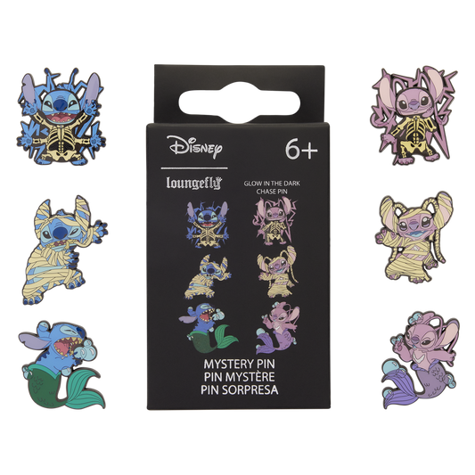 Stitch & Angel Halloween Costume Mystery Box pin - US 8205