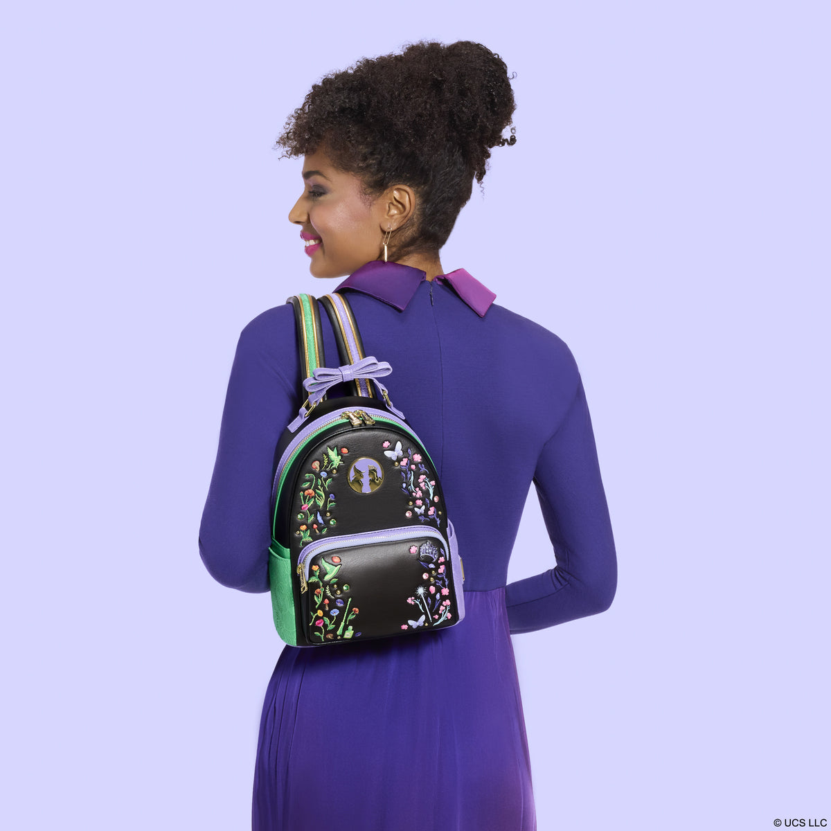 Wicked Glinda & Elphaba Floral & Lace Mini Backpack - US 5006