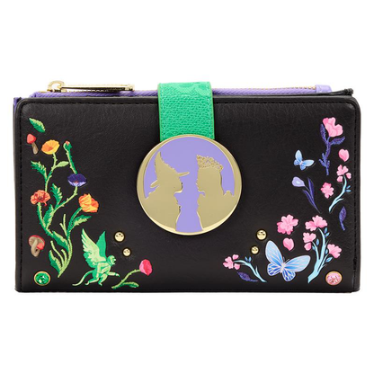 Wicked Glinda & Elphaba Floral & Lace Flap Wallet - US 6408